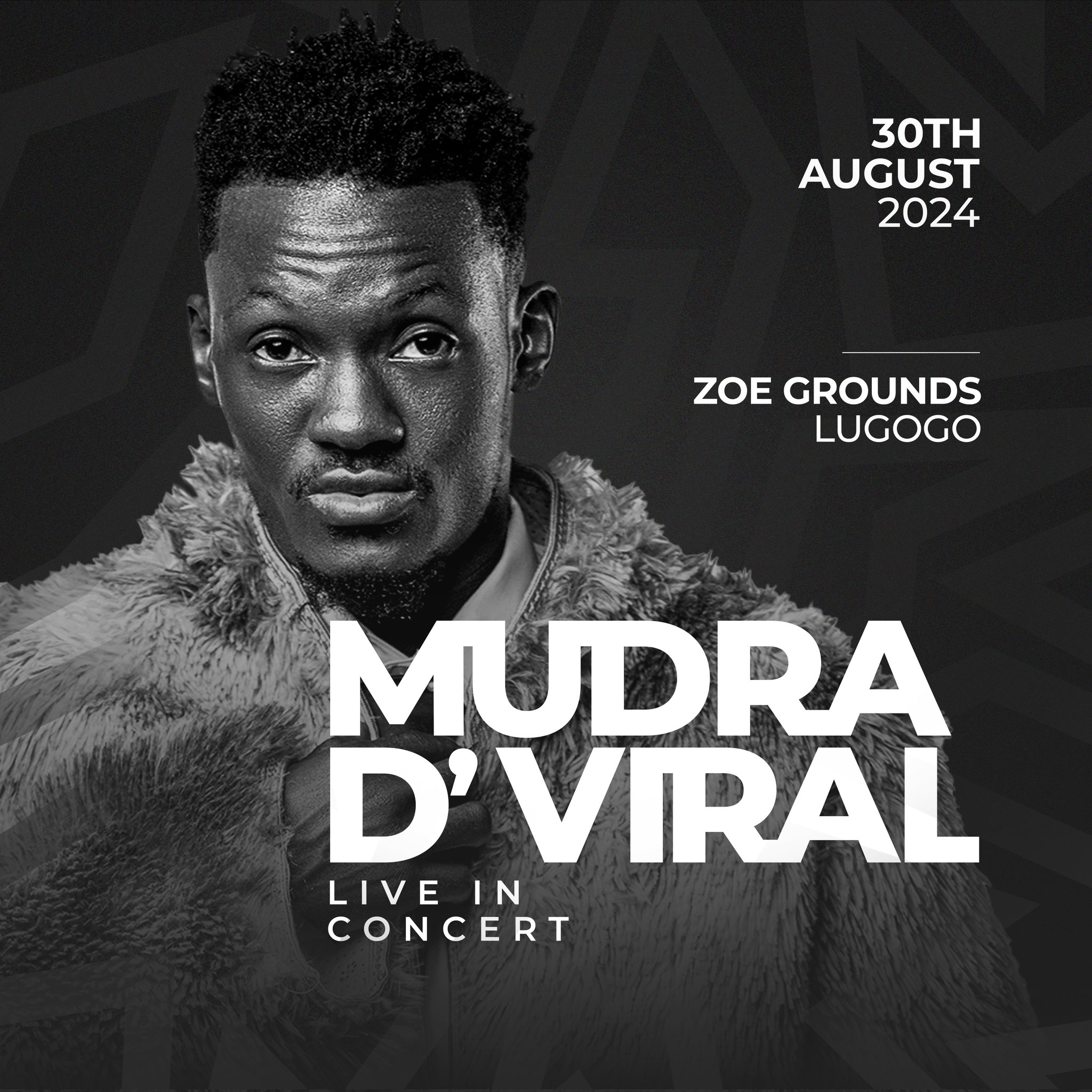 Mudra D’ Viral Reveals Maiden Concert Dates and Venue